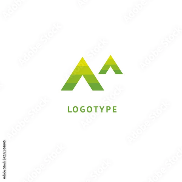 Fototapeta Arrow icon. Vector flat style illustration Abstract business logo template. Logo concept of Internet communications, marketing, Public Relations, technology, express delivery