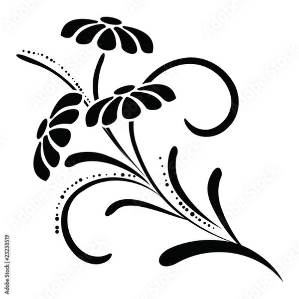 Obraz Floral design element