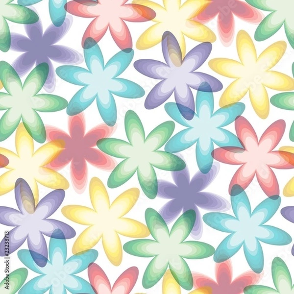 Fototapeta Seamless vivid pattern