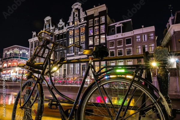 Obraz Amsterdam at night