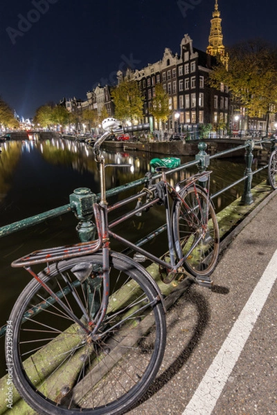 Obraz Amsterdam at night