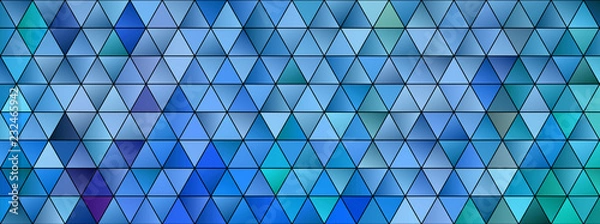 Fototapeta Triangular 3d, modern background