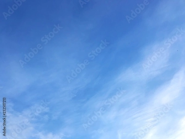 Fototapeta Blue sky with cloud