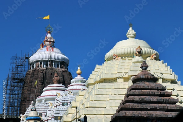 Obraz Shree Jagannath Temple at Puri in Odisha, India