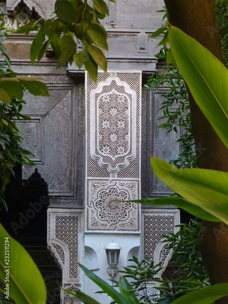 Obraz Islamic detail, Morocco