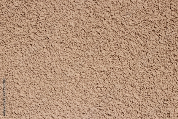 Fototapeta Rough salmon plaster wall