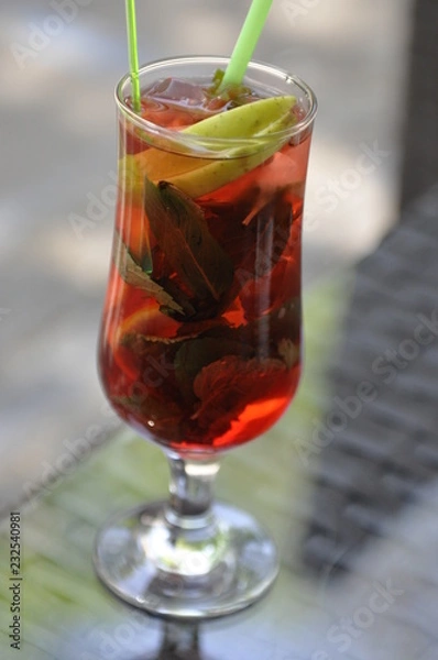 Obraz Cocktail with fruits