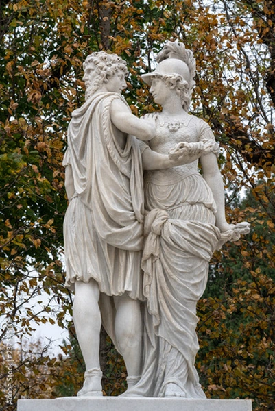 Obraz Johann Wilhelm Beyer: Janus und Bellona, 1777
