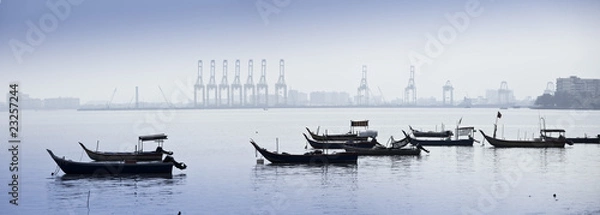 Obraz hafen in georgetown