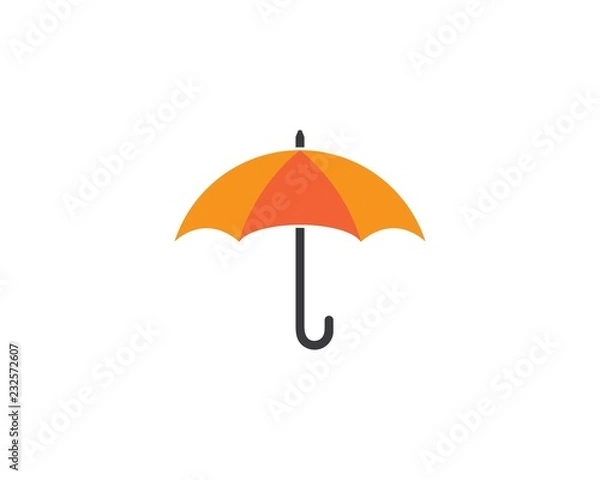 Obraz umbrella vector icon