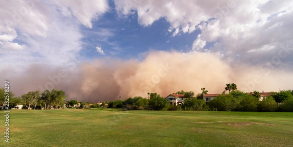 Obraz Dust Storm Approaching