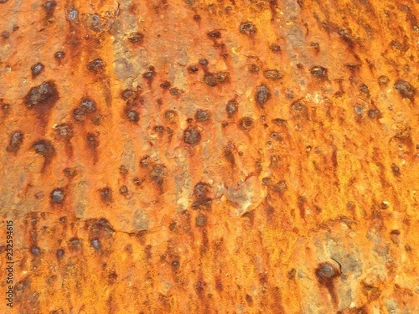 Obraz 錆びた鉄板