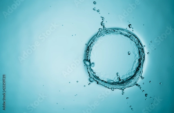 Obraz Water Splash overhead