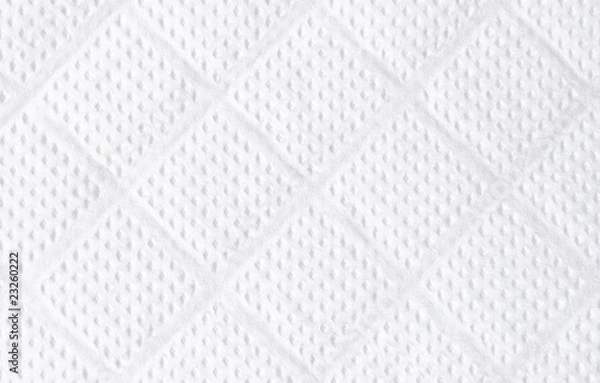 Obraz White paper towel texture