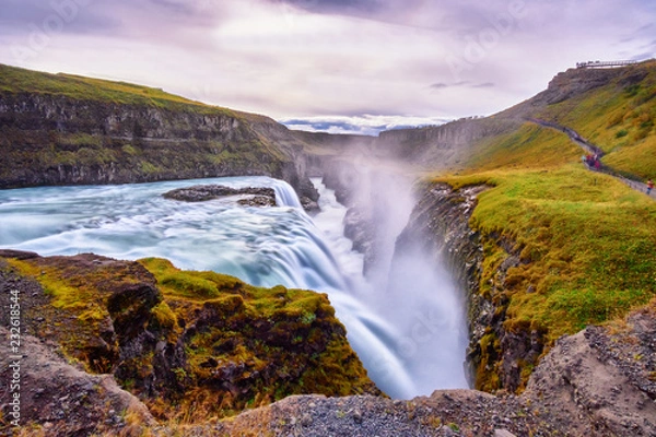 Obraz cascata gullfoss