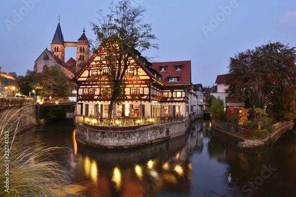 Obraz Esslingen, the Enchanting Town Near Stuttgart