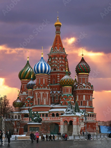 Obraz kościół katedralny św. Bazylego