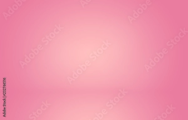 Fototapeta Gradient Abstract Blurred pink tone lights background.