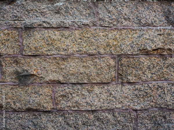 Fototapeta granite brick texture