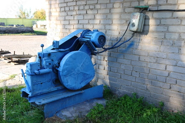 Obraz Old factory equipment