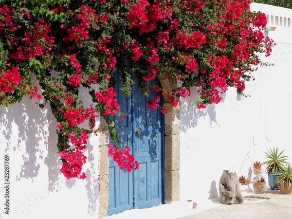 Obraz Dorfidylle in Griechenland