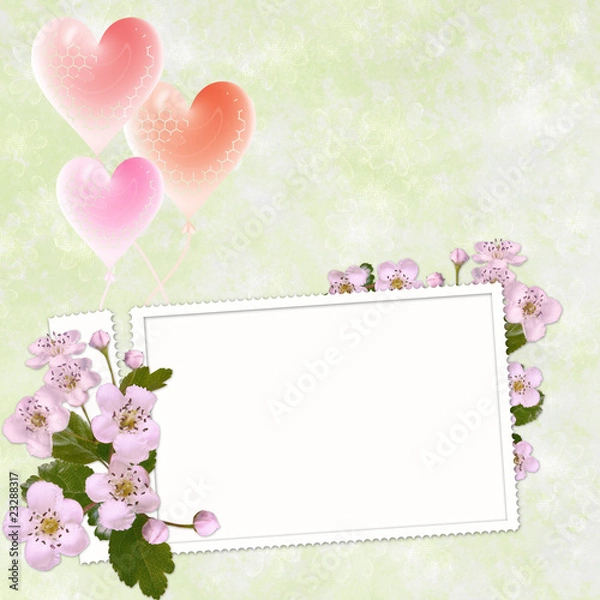 Fototapeta Congratulations Card