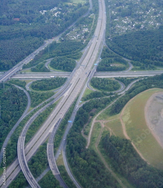 Obraz Autobahnkreuz (A661 / A3)