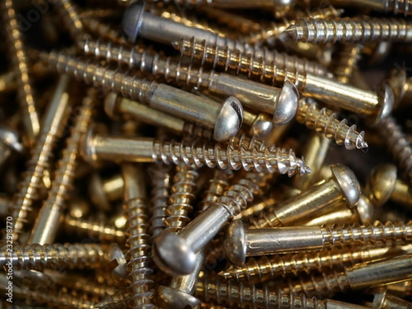 Fototapeta たくさんのネジ