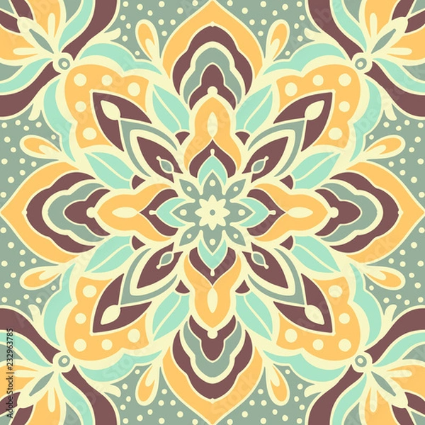 Obraz Seamless pattern with arabesques
