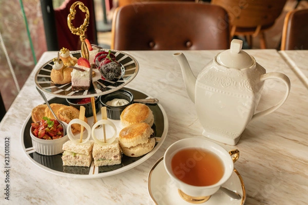 Fototapeta アフタヌーンティー
