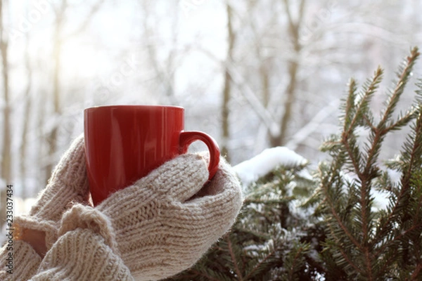 Obraz warming drink for mood