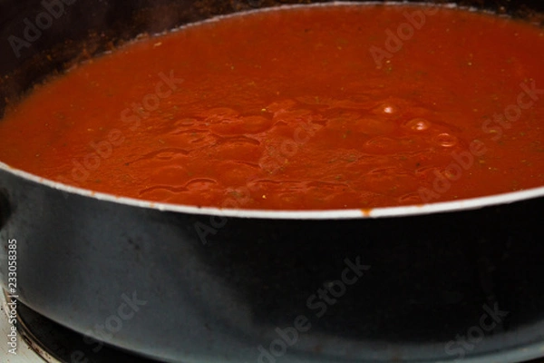 Obraz Boiling Sauce