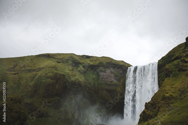 Obraz waterfall in the mountains