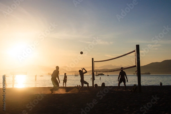 Obraz Sunset Volleyball