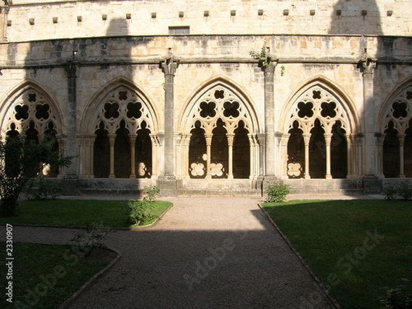 Fototapeta claustro principal (9). poblet