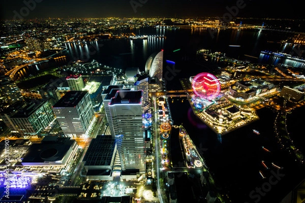 Fototapeta みなとみらい夜景