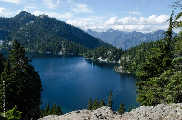 Obraz lake in mountains