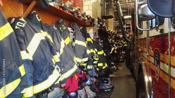 Obraz divise dei pompieri