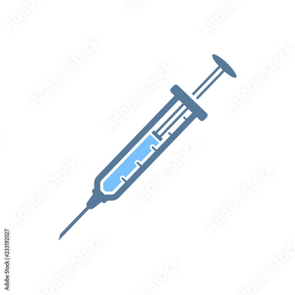 Fototapeta Injection Icon