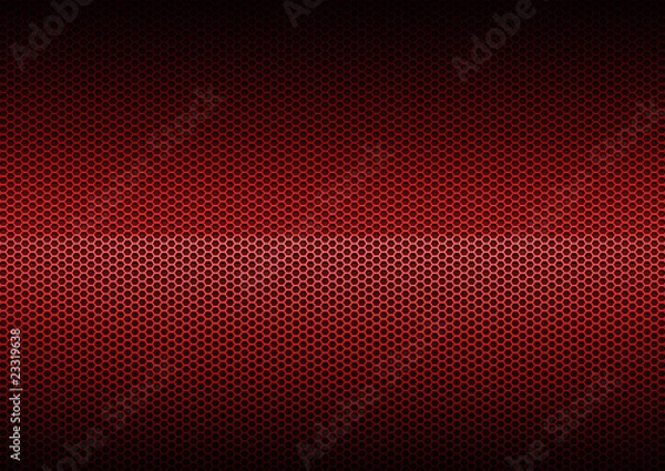 Obraz Red Metal Plating