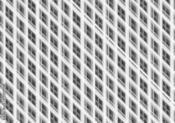 Obraz BW CROSS PATTERN 2