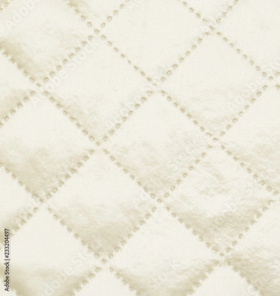 Obraz Glossy fabric texture with diamonds