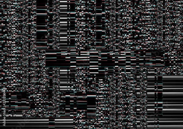 Obraz WZÓR GLITCH 3