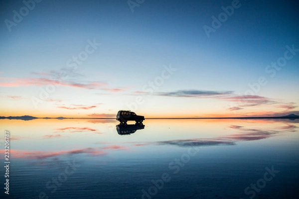 Fototapeta ウユニ塩湖