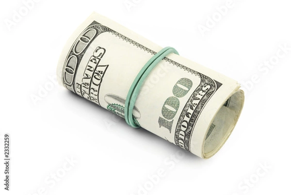 Obraz dollars isolated
