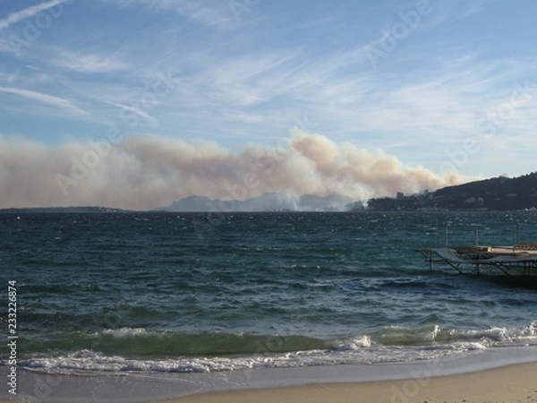 Obraz Antibes, fire, esterell