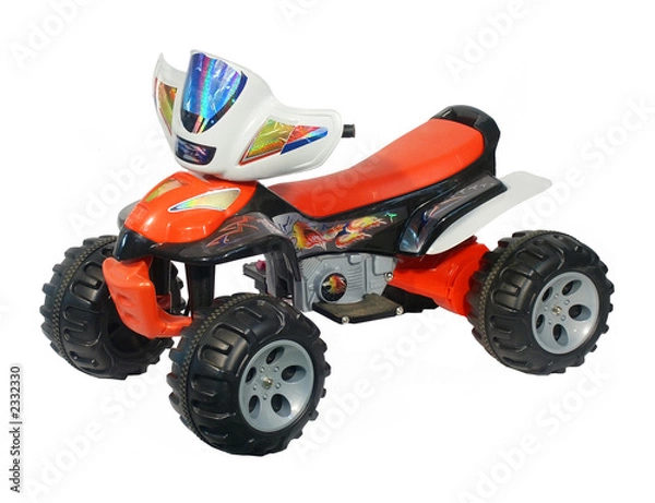 Fototapeta red motorcycle.