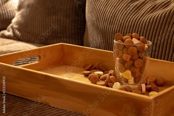 Fototapeta Dutch kruidnootjes for the Sinterklaas celebration