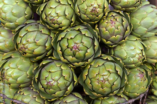 Obraz Karczoch na rynku