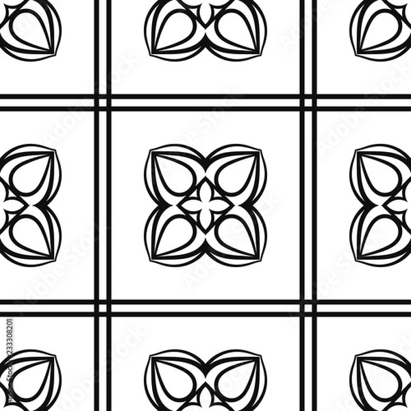 Fototapeta Art Deco Pattern